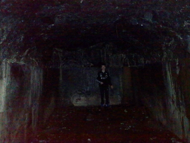 Min venn i hulen som KOS nesten var inne i.