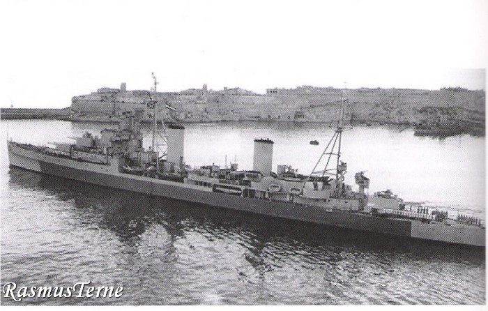 HMS Arethusa.Foto: Friends of the Royal Navy Net Ring