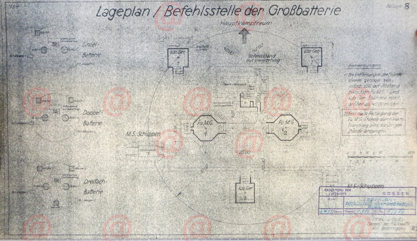 Lageplan - feldmessig Befehlsstelle einer Grossbatterie (Gossen).jpg