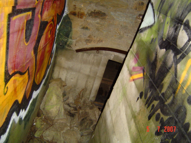 inngangen til bunkeren