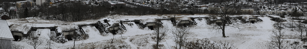 Et litt &amp;quot;utbrettet&amp;quot; panoramabilde av Braarudaasen.