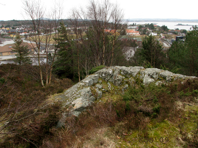 Stillingen sør på høyden.