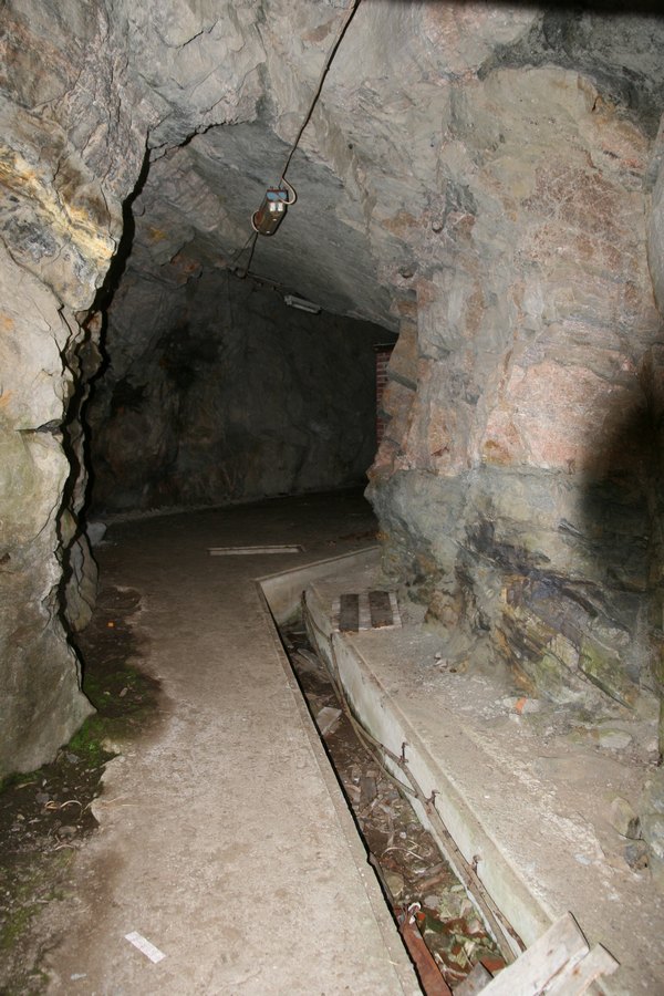 Fjellanlegget rett nord for Buskevatnet