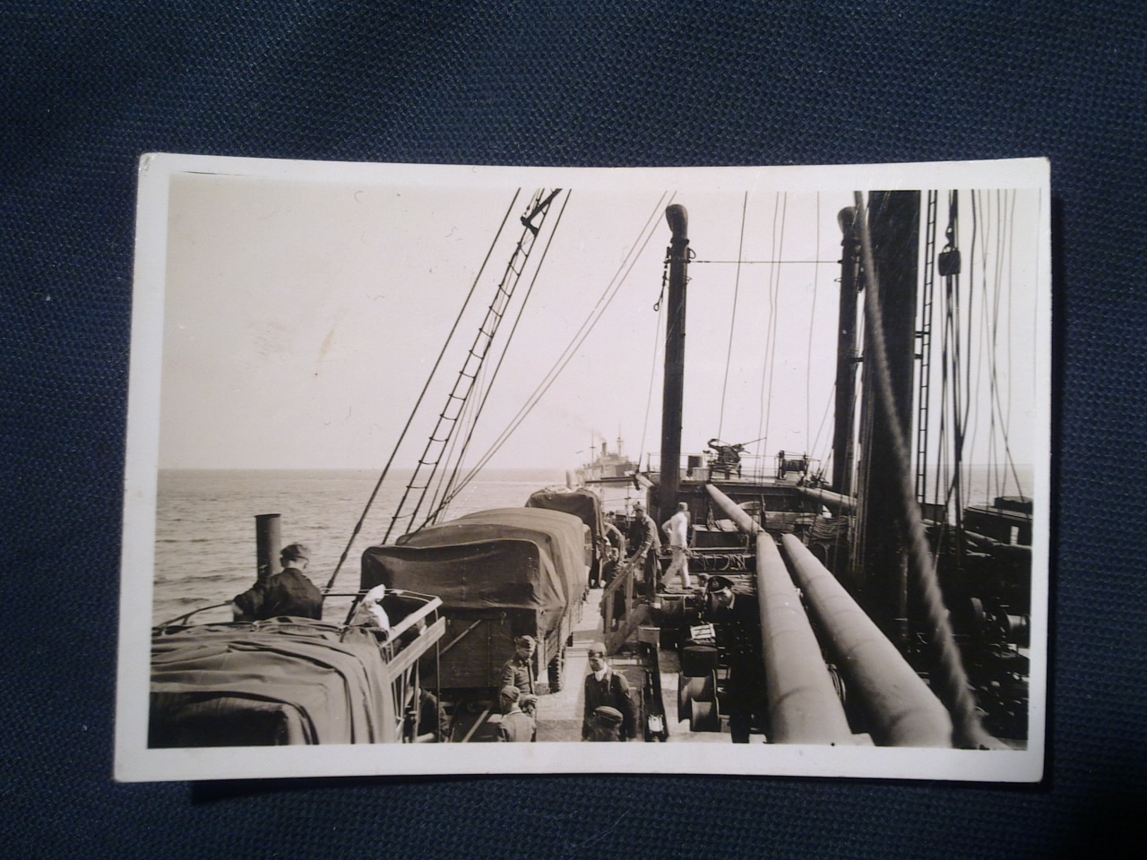 Så er vi på vei over Skagerak..