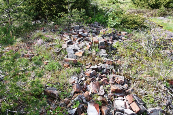 Fundament for russerbrakkene.