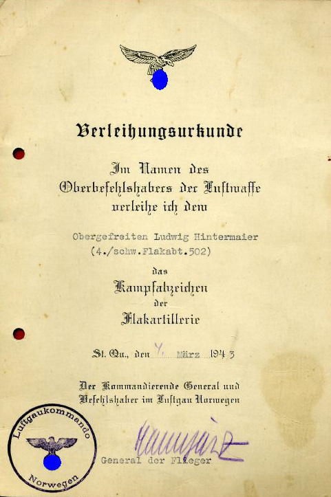 Flakkampfabzeichen