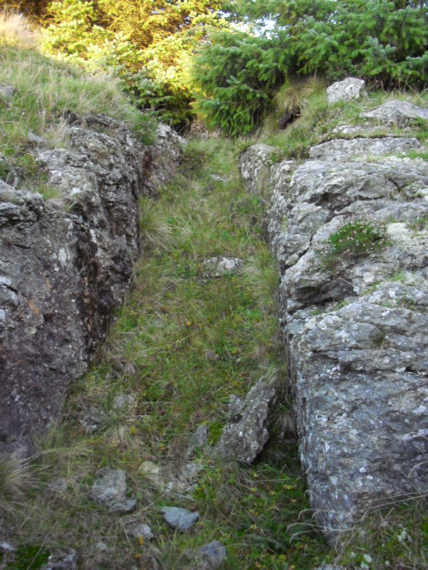 Her blei det brattere ja...