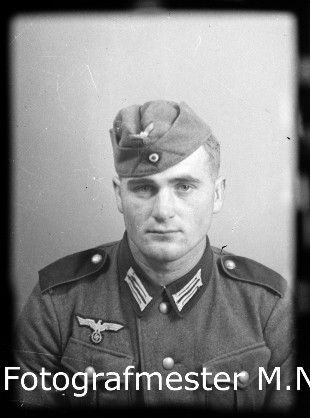 Ukjent tysk soldat.