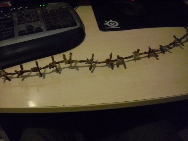 Så vidt eg kan se så er dette tysk piggtråd...