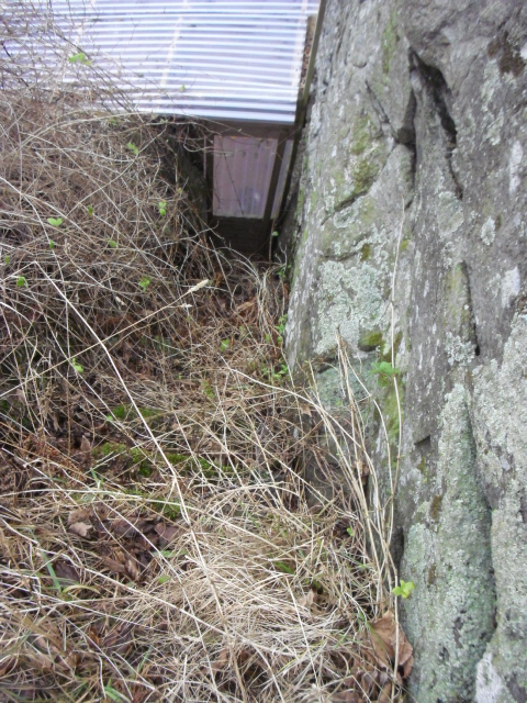 Han som tipset meg om disse trappene bor rett nedenfor .