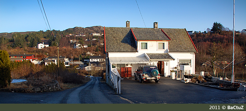 Det okkuperte huset 'for offiserer' ref. kartet som Arquebus la ut.