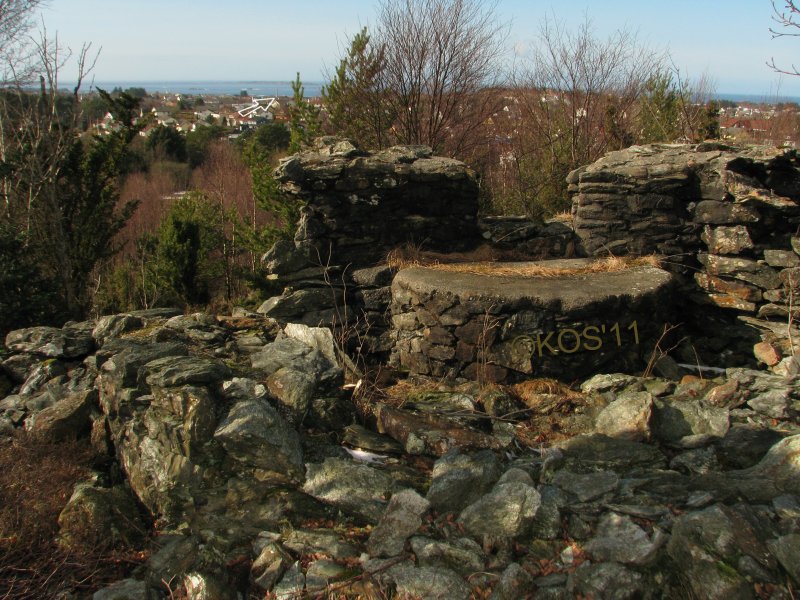 Her har turens "Sagfører 1'er" nettopp ordnet opp.<br />Mangler bare Henning til å stable litt stein på plass her nå ;-)