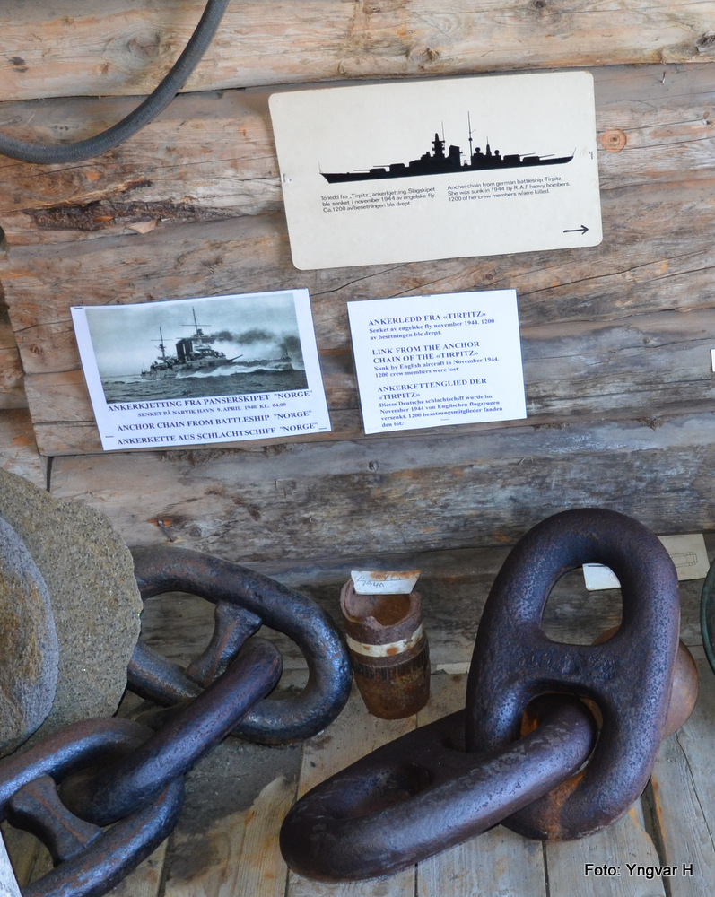 lenker fra Tirpitz og Norge