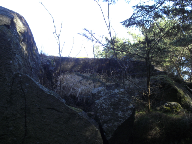 Eg tenkte " kan det være tysk betong eg ser der oppe?"