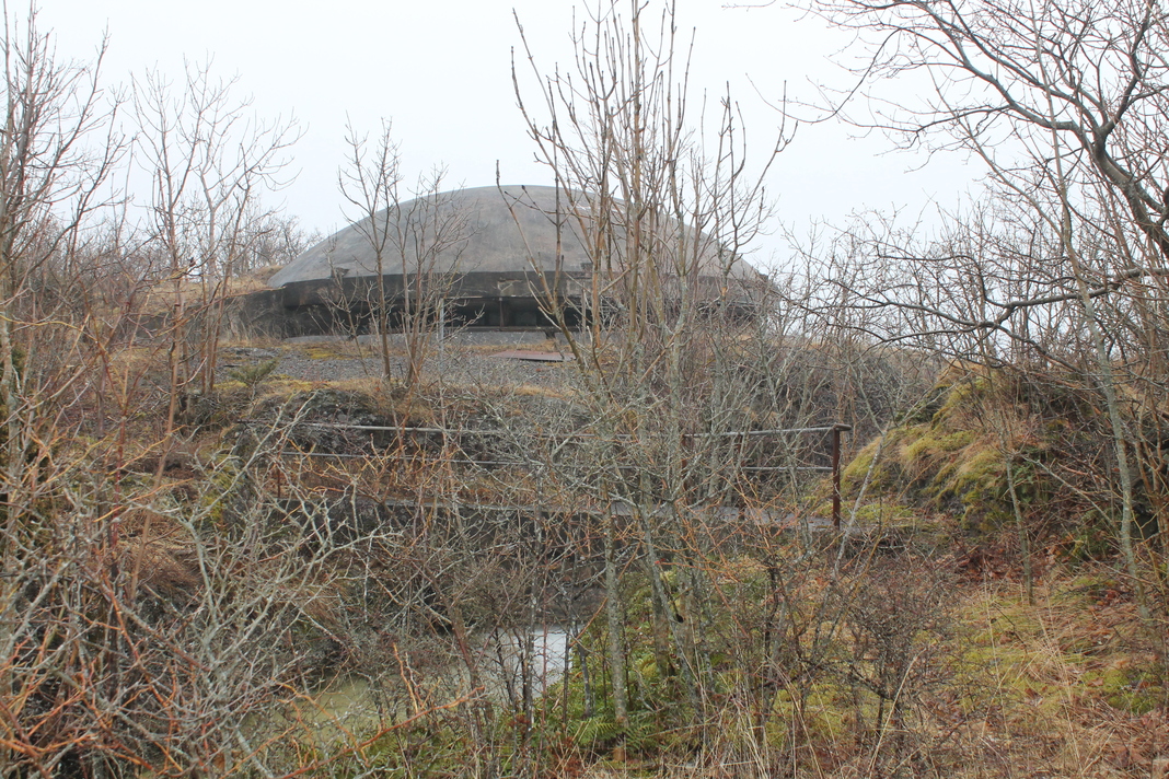 Norsk kommandoplassbunker anno 1934. Finnes en lignende (gjenmurt) på Bolærne.