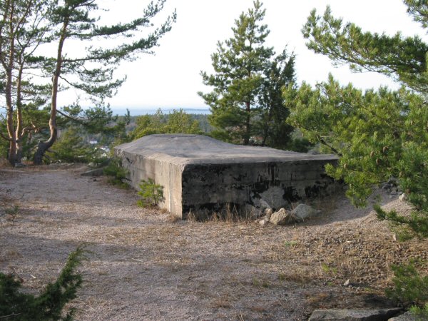 Gjenmurt og gjenfylt.