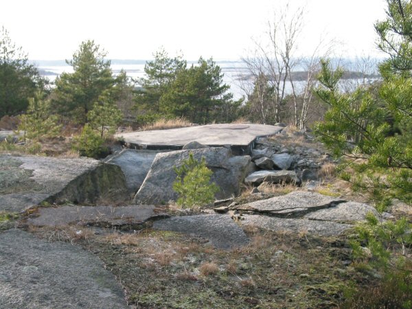 Gjenmurt og stengt