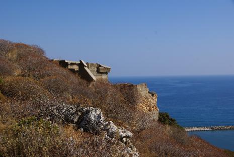 Sammenrast bunker