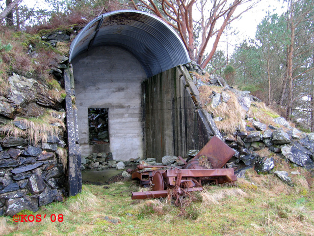 Lyskastergarasje Nord. Den har tålt &amp;quot;tidens tann&amp;quot; godt denne her.