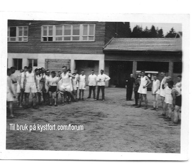 Heistad skole ca 1940-41, fra egen samling.