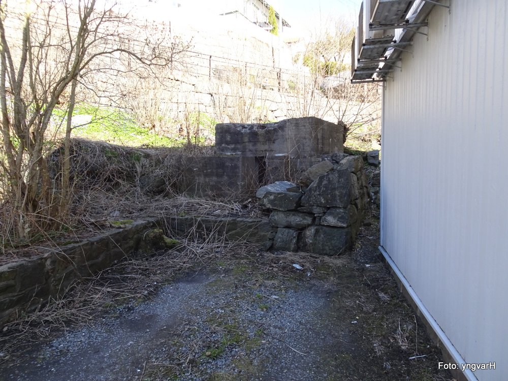 Dekningsbunker med to innganger