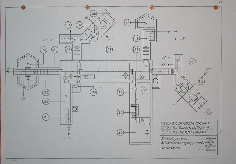 Grunnplan for hannekleiv anlegget.