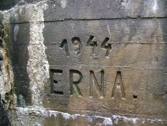Bunker &amp;quot;Erna&amp;quot; syd for egersund ble utvilsomt bygget i 1944!