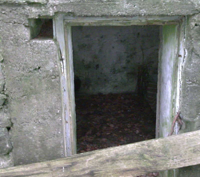 Inngang bunkers