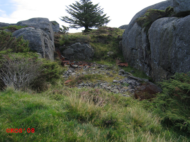 Neste grunn har naturlig dekningsmur.<br />32 V 283454 6566022