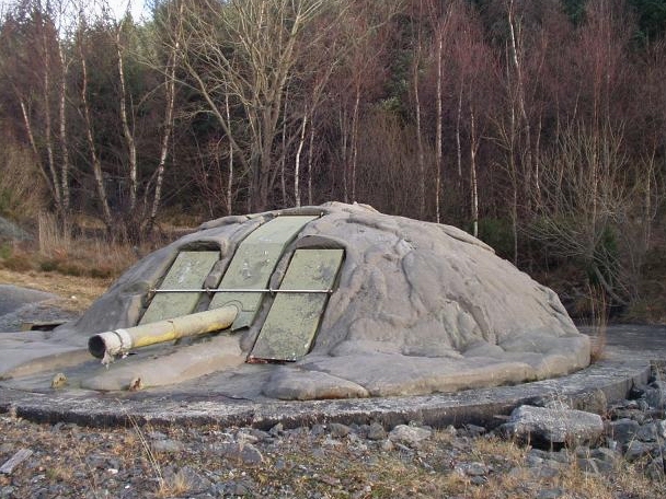 Tror dette er siste versjon som er rundere i kantene, men her dekket av glassfiberkamuflasje....