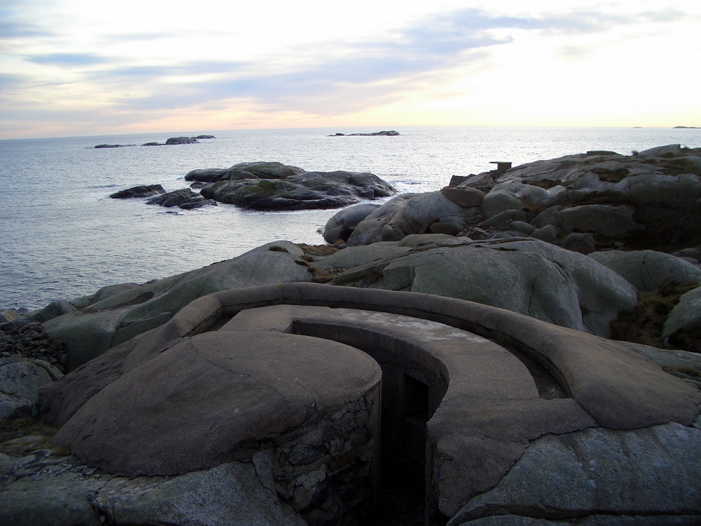 Julaften på Vesterøya fort